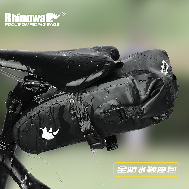Rhino Walking Bicycle Tail Bag Full Waterproof Saddle Bag Riding Equipment 2.5L Saddle Bag Riding Bag Hot Selling