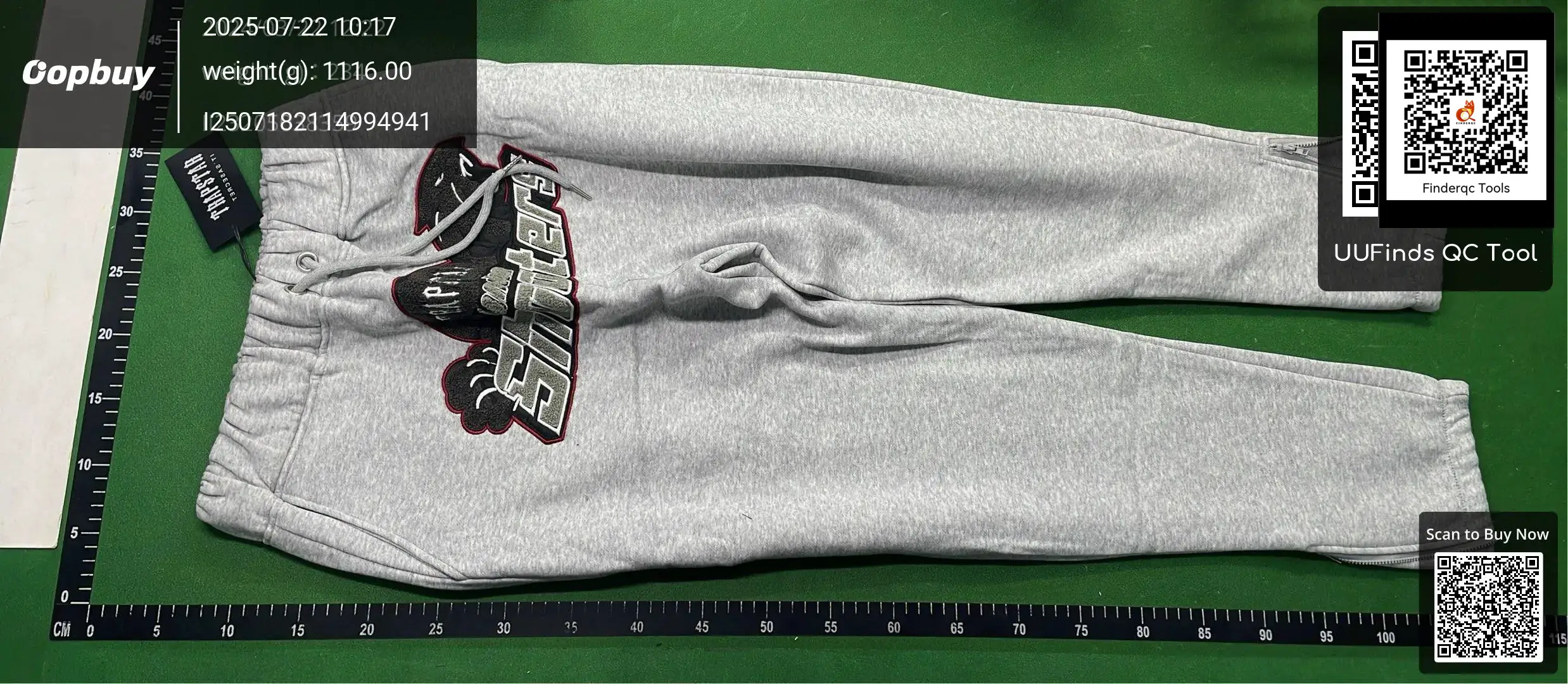 Trapstar Grey Sweatpants
