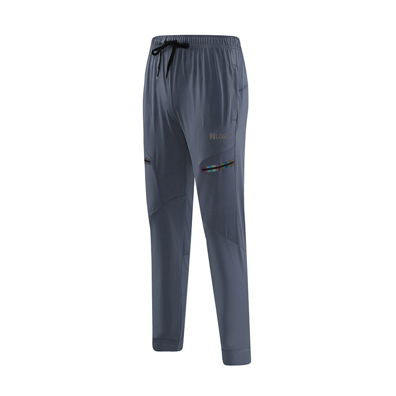 Brand LOGO in stock Waterproof Elastic Sports Trousers Men's Summer Slim-fit Breathable Multi-pocket New Rest Sweat Pants