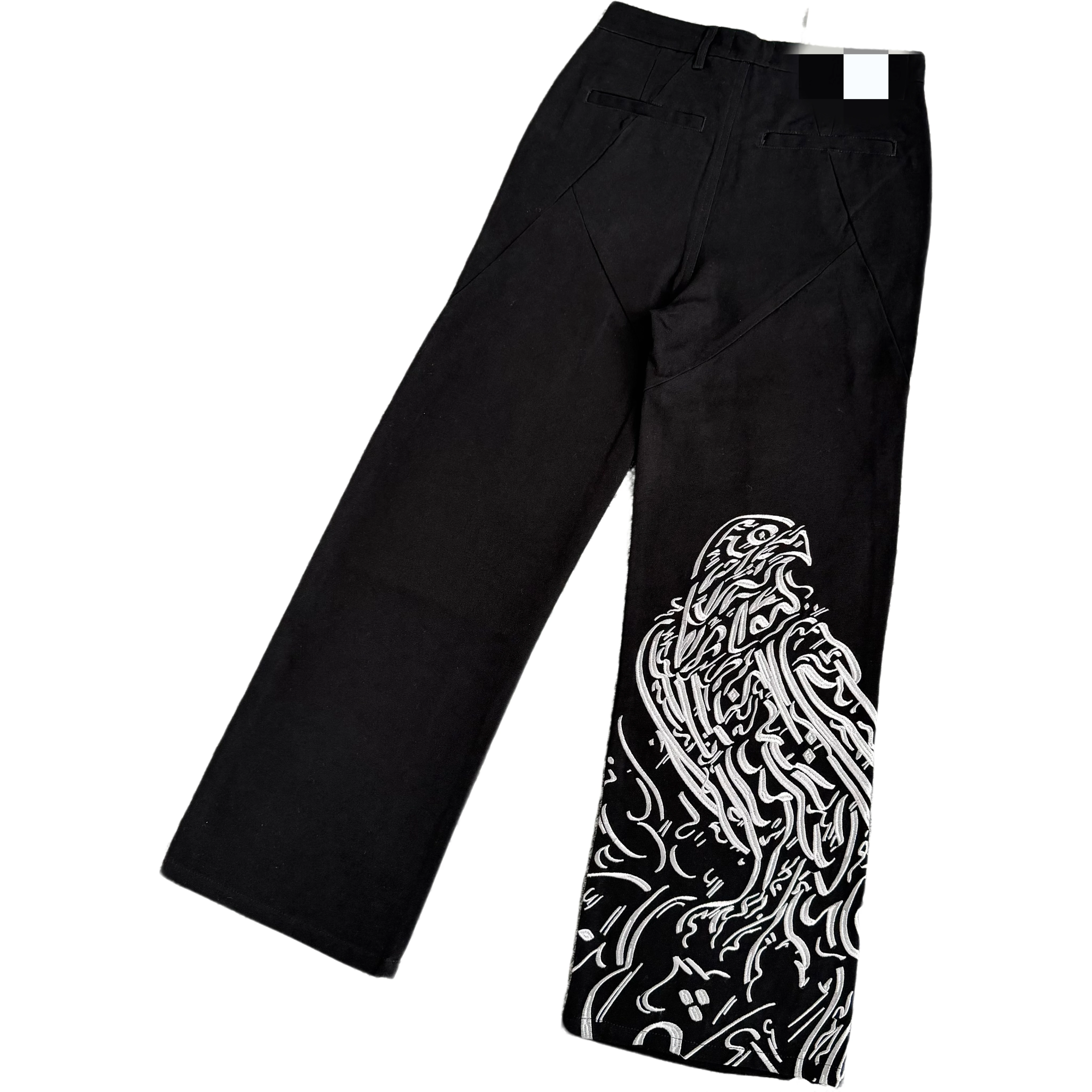 Vc Eagle Embroidered Jeans