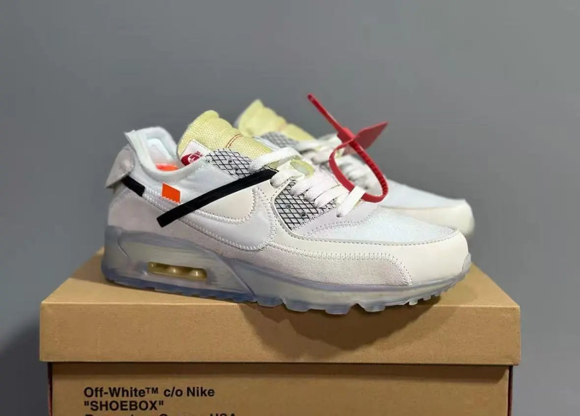 Off-White x Nike Air Max 90 Ice Blue