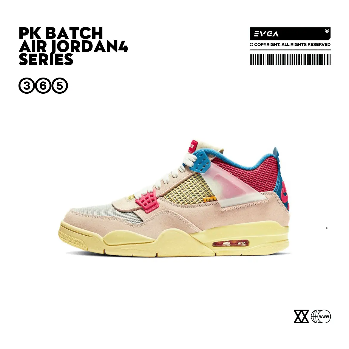 PK Edition Air Jordan 4 (Aj4) Series