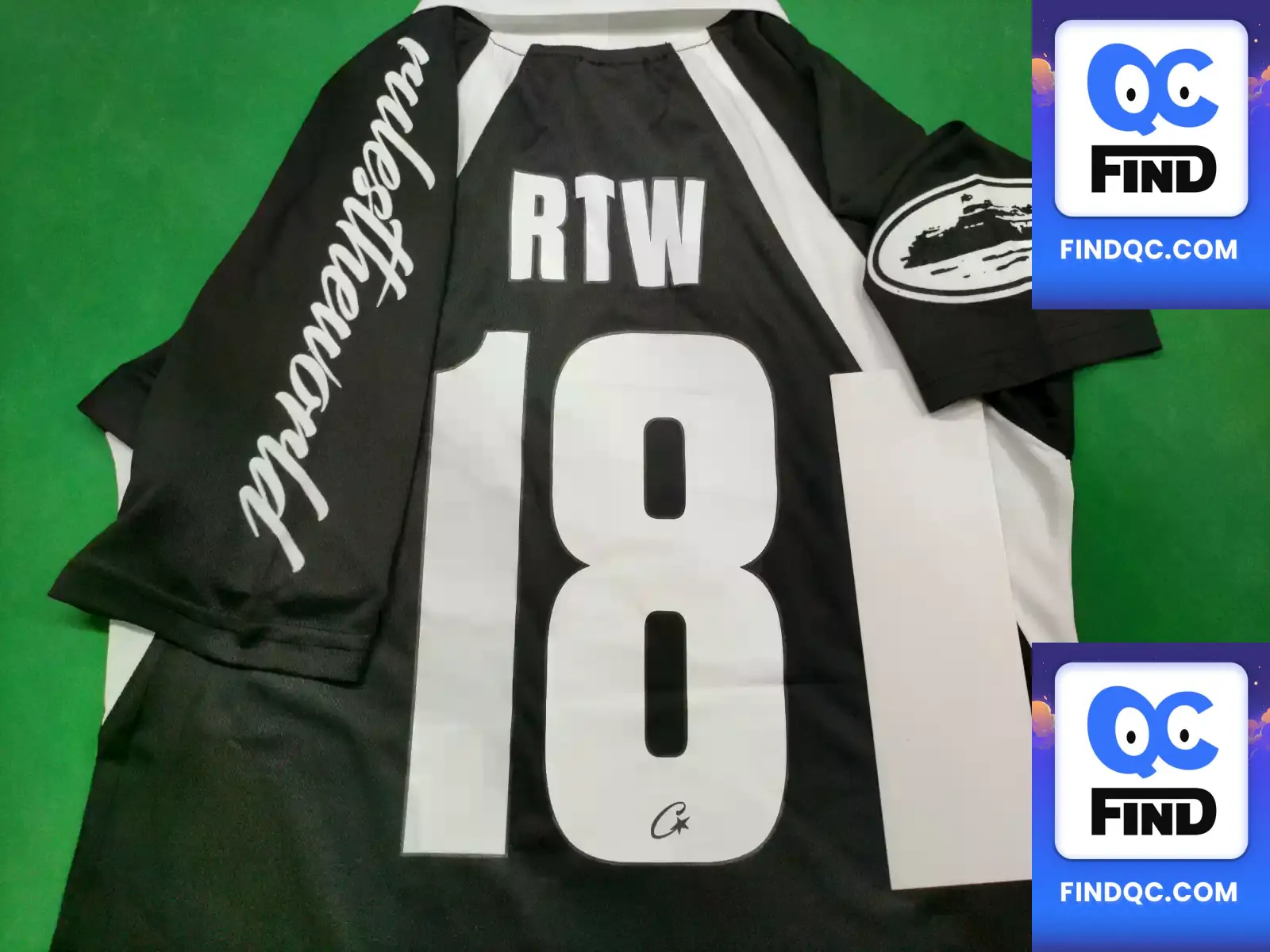 RTW 18 black white shirt
