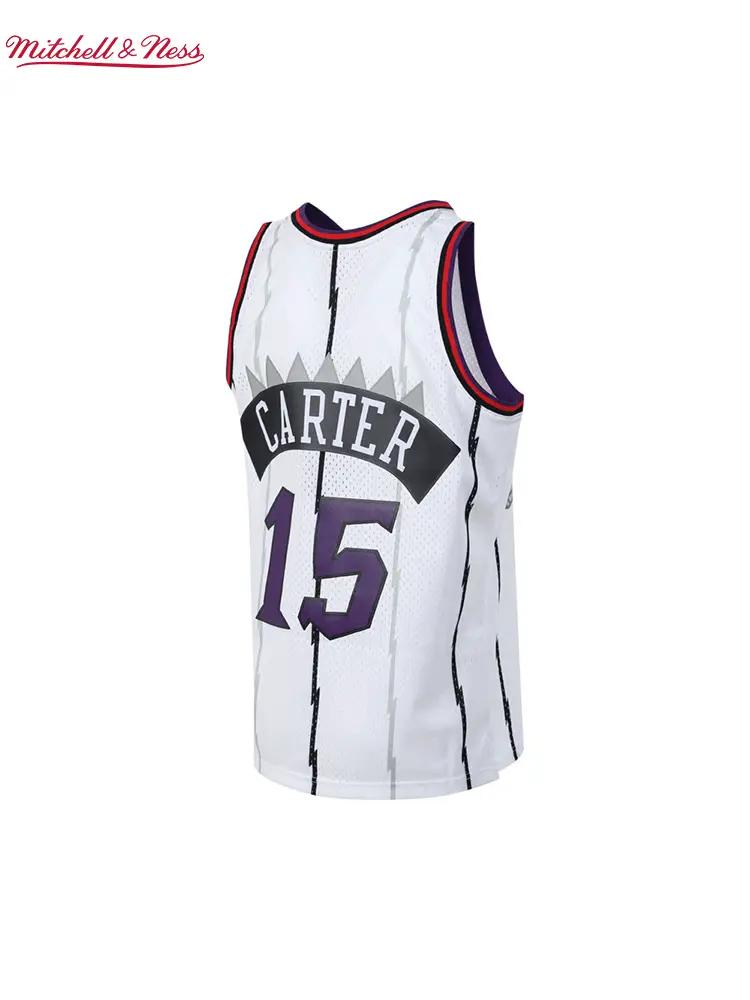 Mitchell&Ness Nba Official Raptors/Carter Retro Jersey 98-99 Season Sw Jersey Sports Men