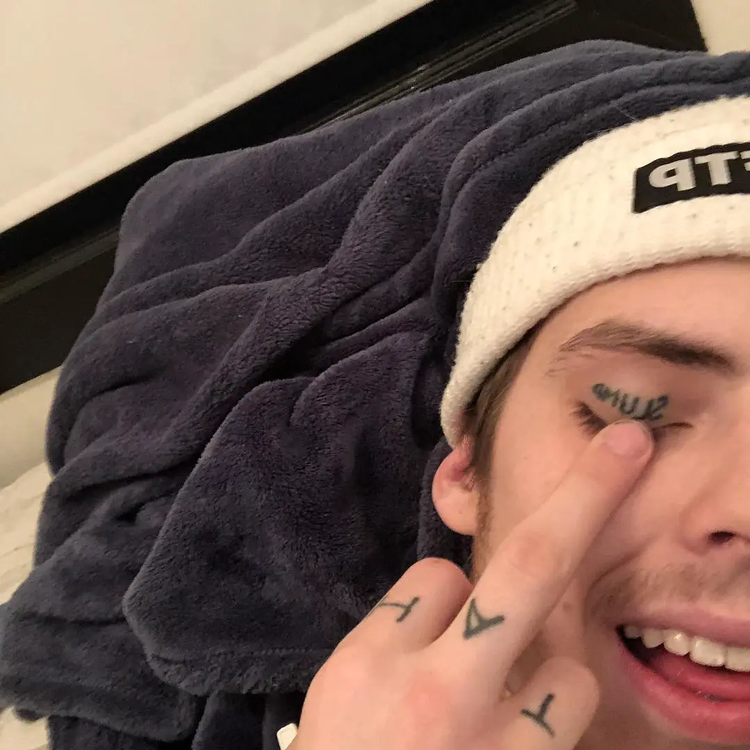 [In Stock] FTP letter logo melon skin hat cold hat wool knitted hat beautiful tide fucktheopulation