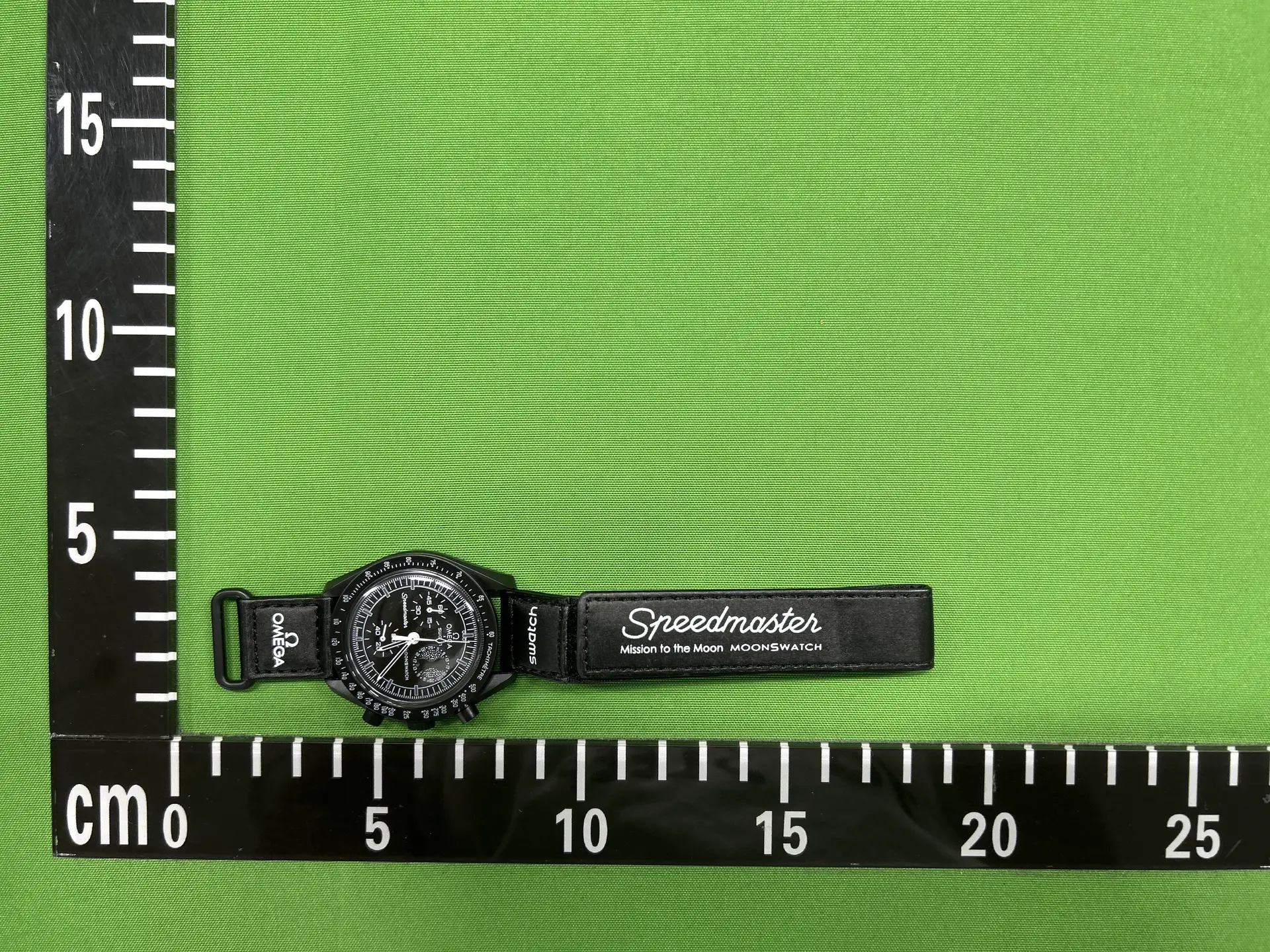 Omega x Swatch Speedmaster Mission to the Moon watch