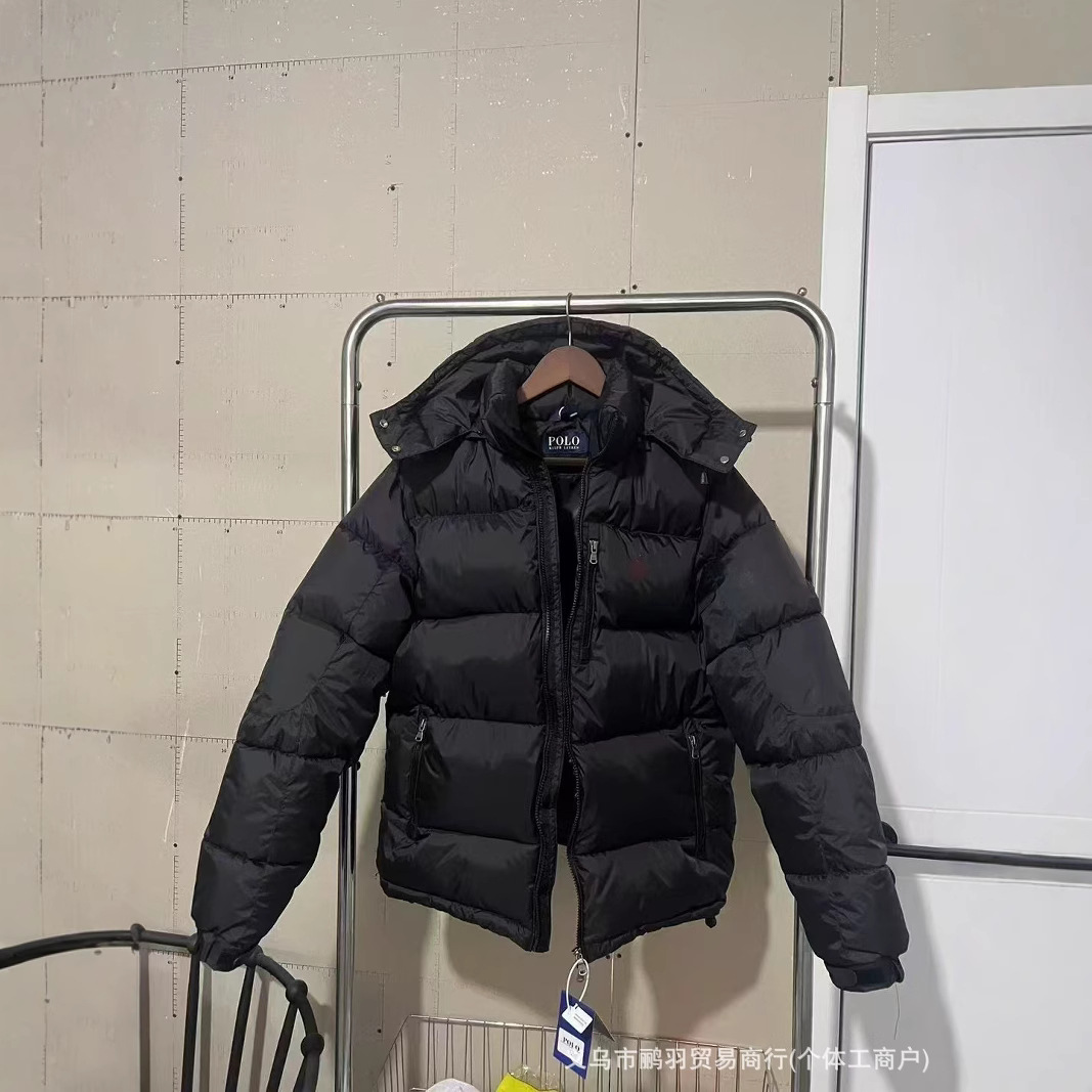 Small Label Men's Sports Outdoor Thickeneded Ultra-Light Export Hooded Windproof Removable Hood Cold-Proof Warm Cotton Clothing Foto QC de 1688 na Qualit.ly