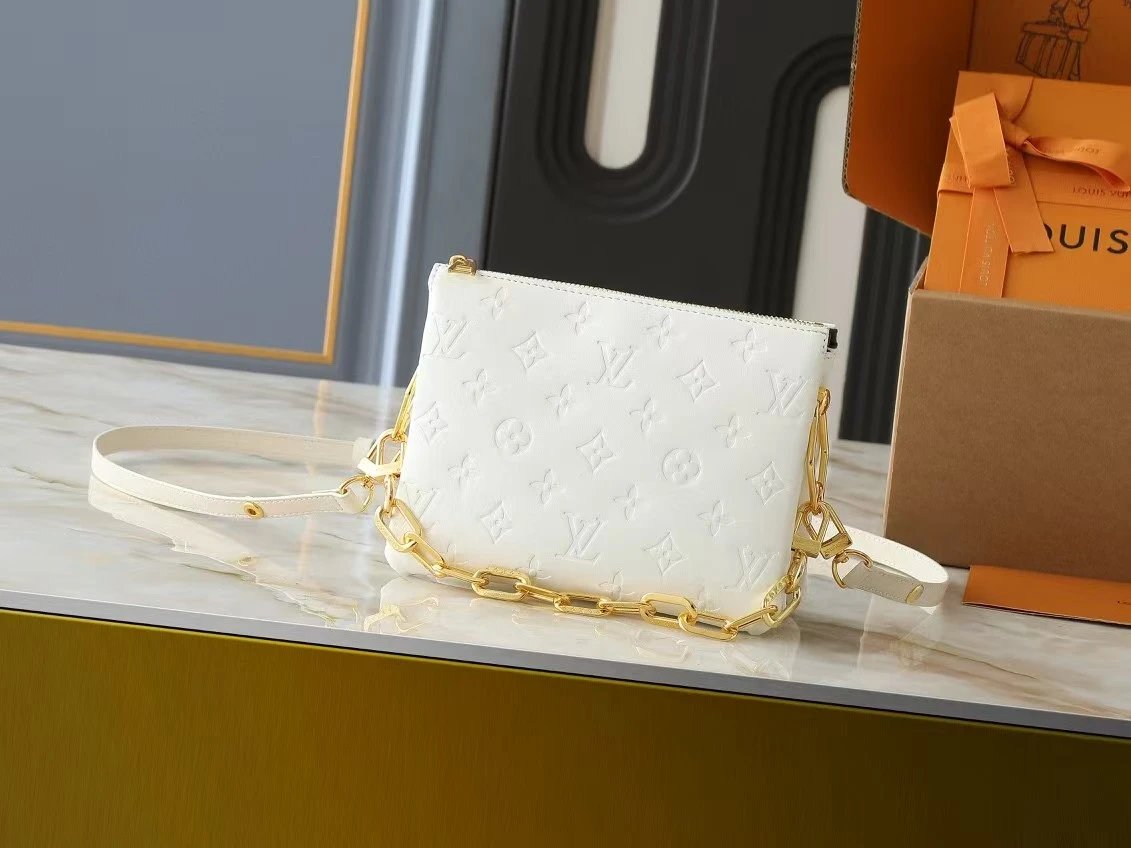 Louis Vuitton Monogram Embossed Handbag
