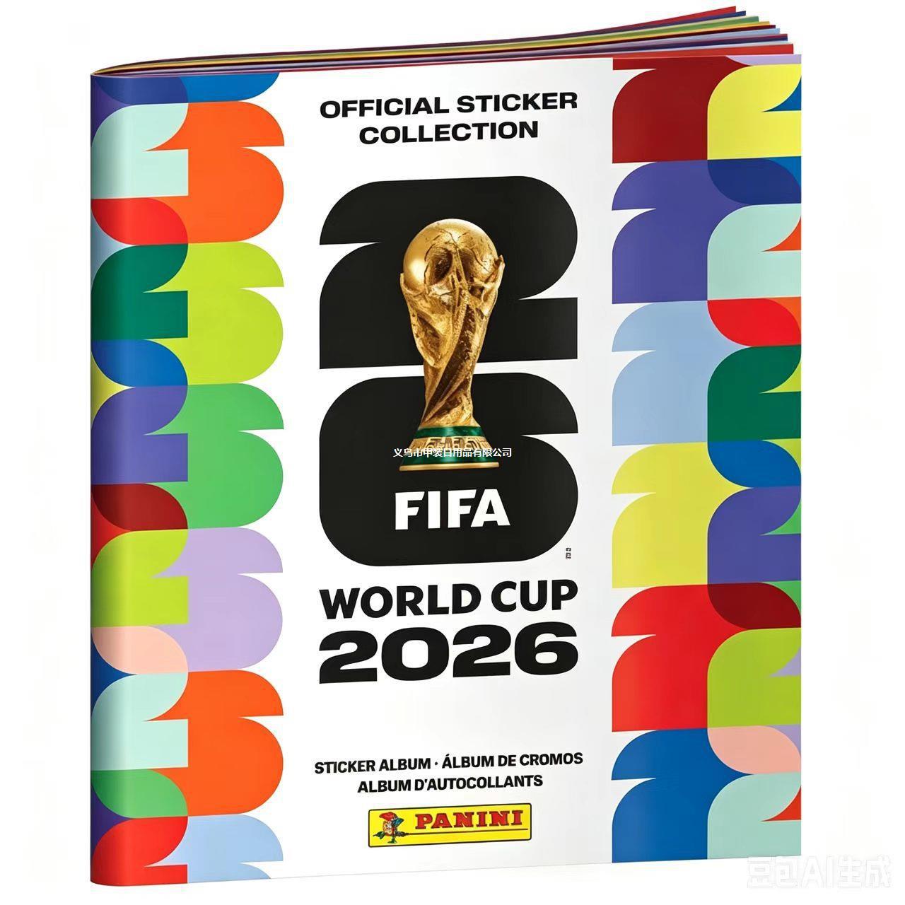 2026 Fifa World Cup Official Sticker Collection Album Fifa World Cup 2026 QC photo from 1688 on Qualit.ly