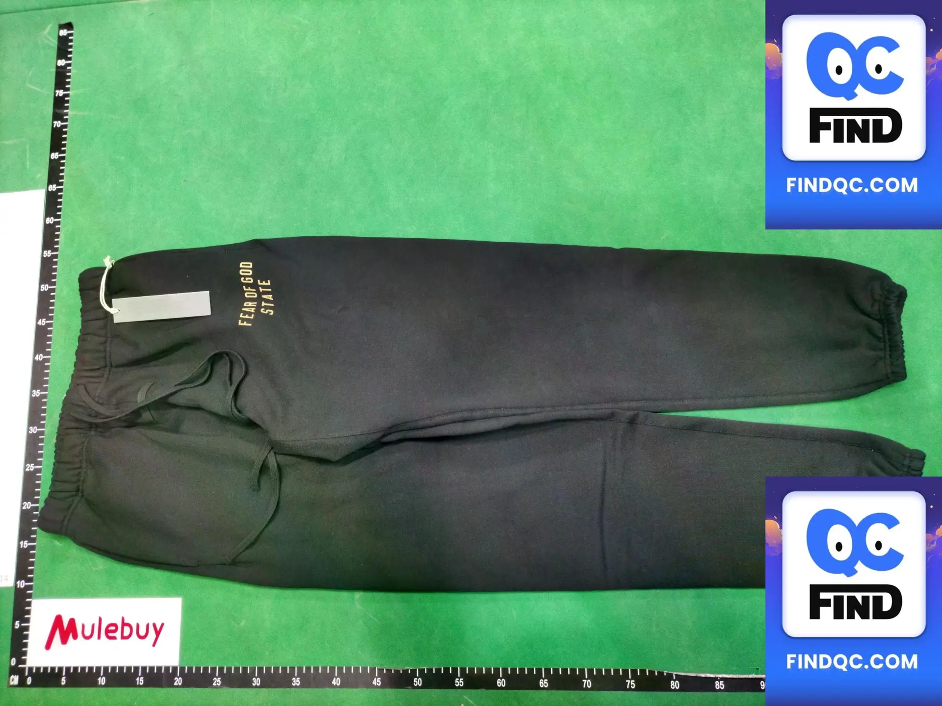 2024FW State Print Heavy Sweatpants 24 State Fleece Trousers