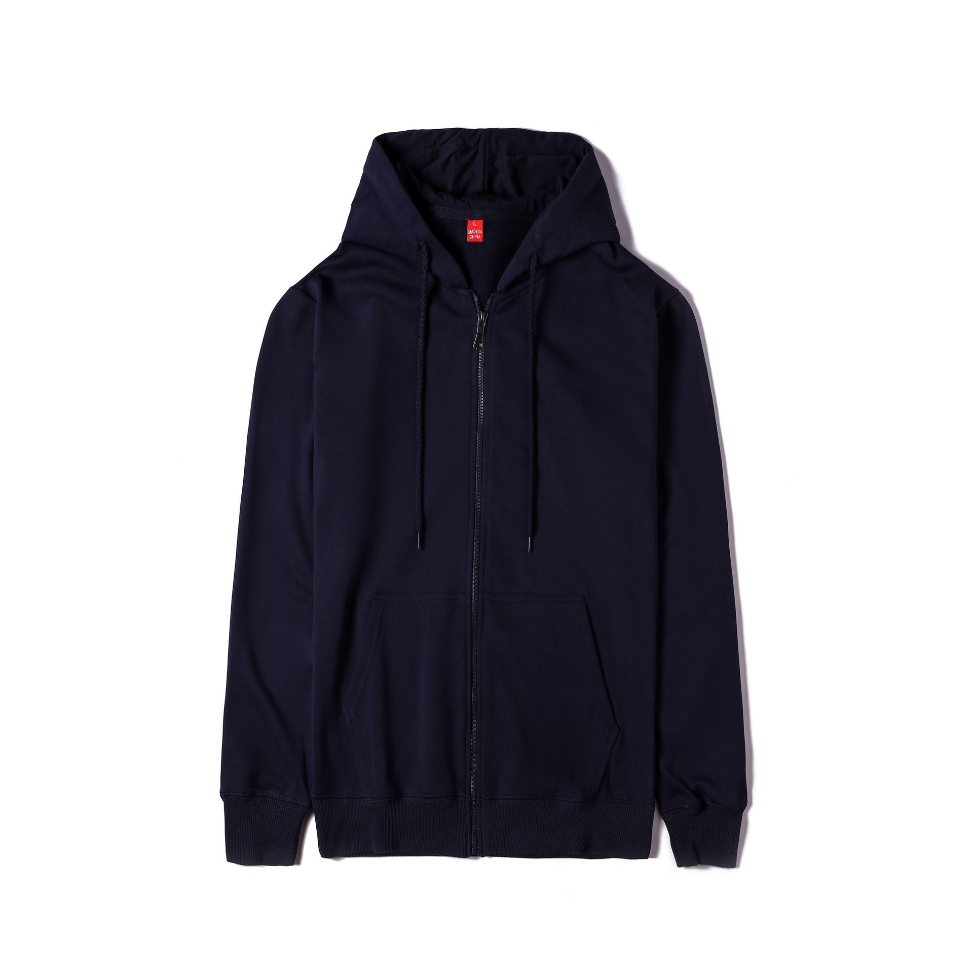 Amazon AliExpress Autumn and Winter New Fleece Cardigan Fleece Hooded Sweater Men's and Women's Street Hip Hop Top