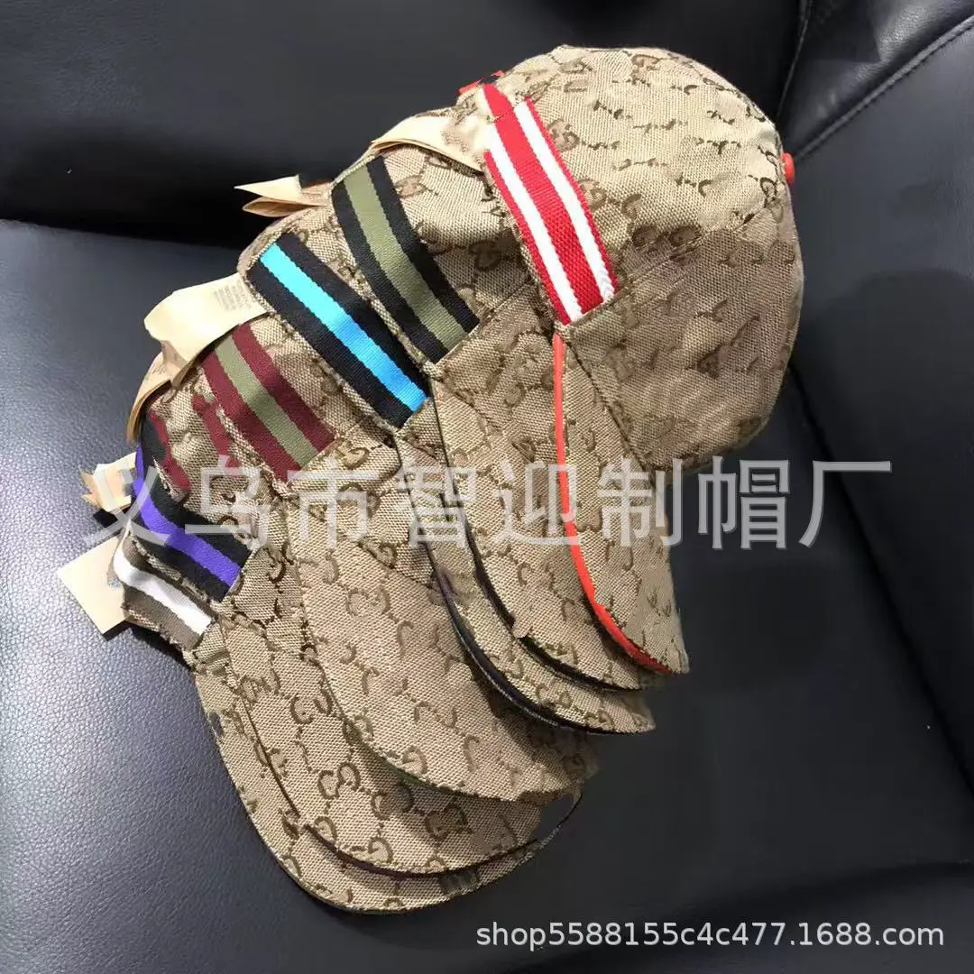 New High-Quality Cross-Border Correct Version of Old-Style Letter Fashion Baseball Cap European and American Versatile Unisex Cap Wholesale