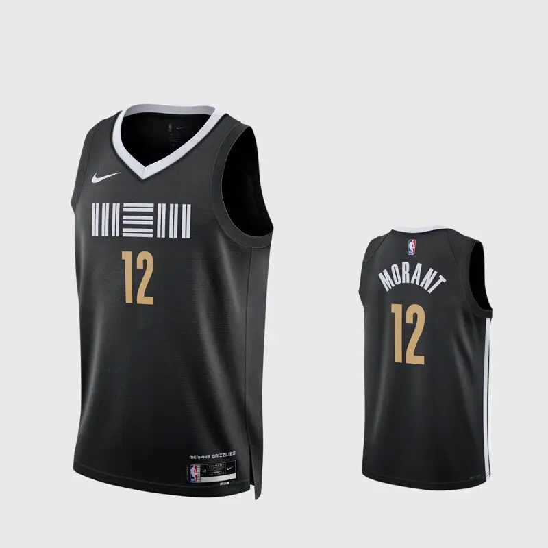 Nike-Nba Official Authentic Nike Ce23-24 Season Sw Jersey Basketball Uniform Memphis Grizzlies Morant