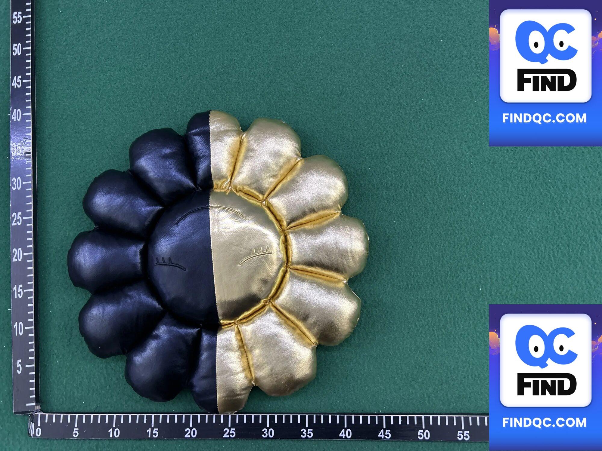 ins Gold Silver Black Gold Shiny Sunflower Pillow Cushion Floor Mat Backrest Pillow Plush Toy Home Decoration — foto QC 2