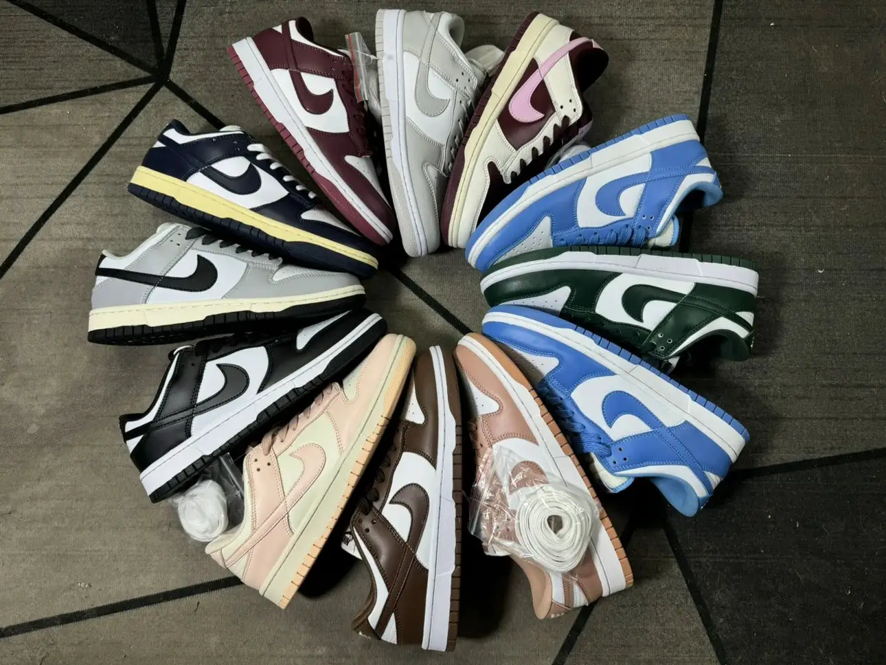 【现货供应 长期不货 高品质 纯原版本】dunk low sb原厂粒面皮料/背胶/棉花中底/鞋头45度/细节拉满 低帮板鞋 滑板鞋 情侣款 全新原盒
