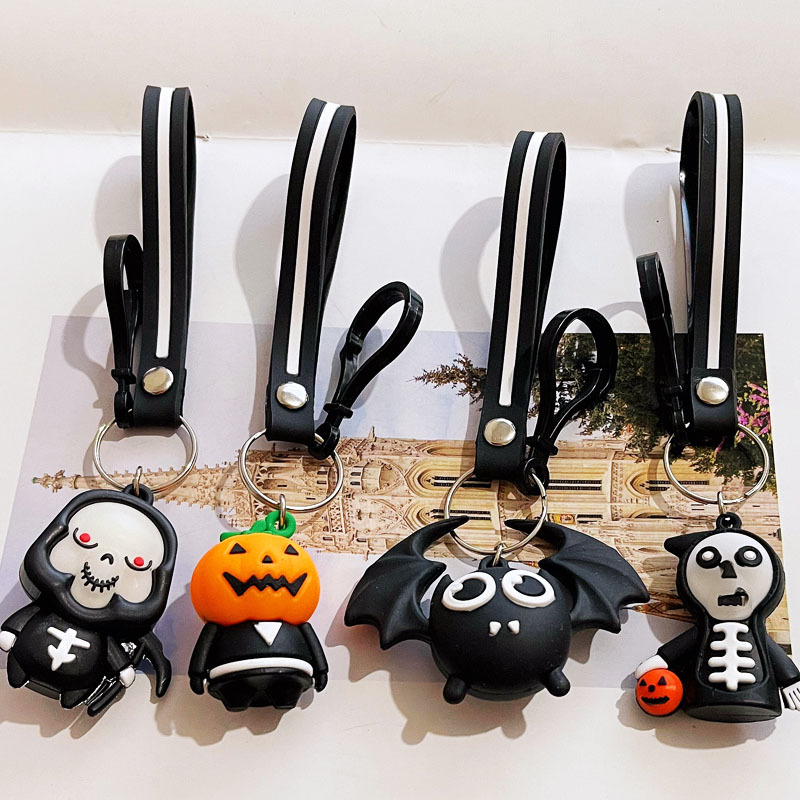 Cross Border Gift Halloween Doll Keychain Creative Ghost Festival Gift Party Party Decorations Bag Key Chain