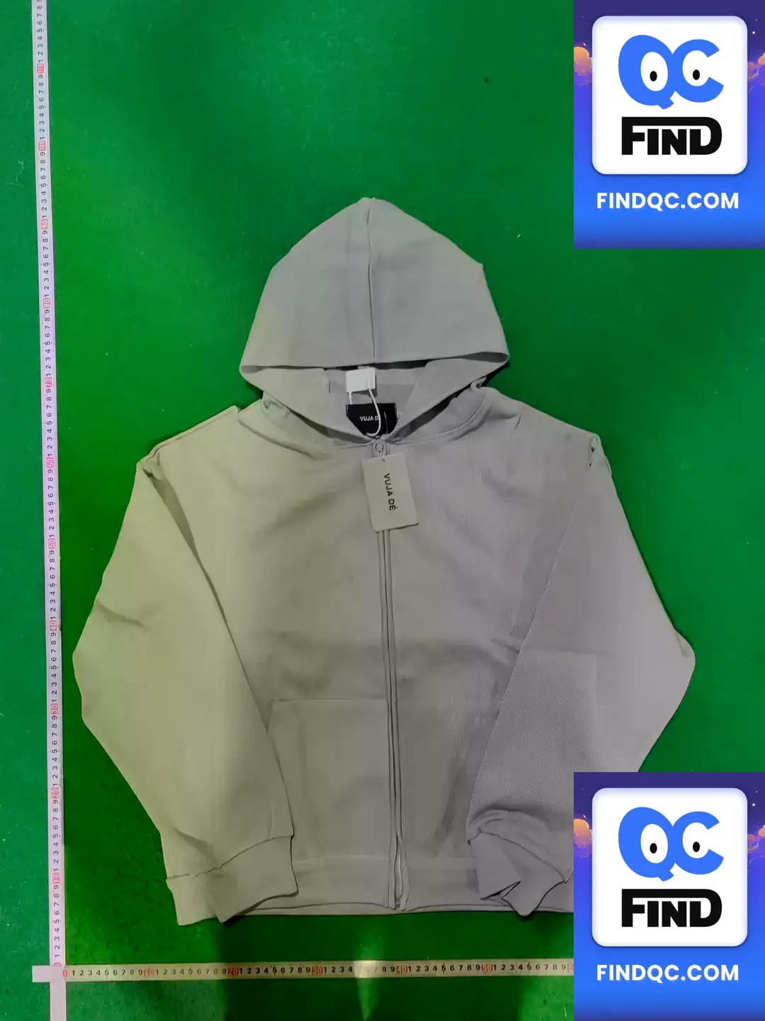 VU DE zippered sportswear jacket