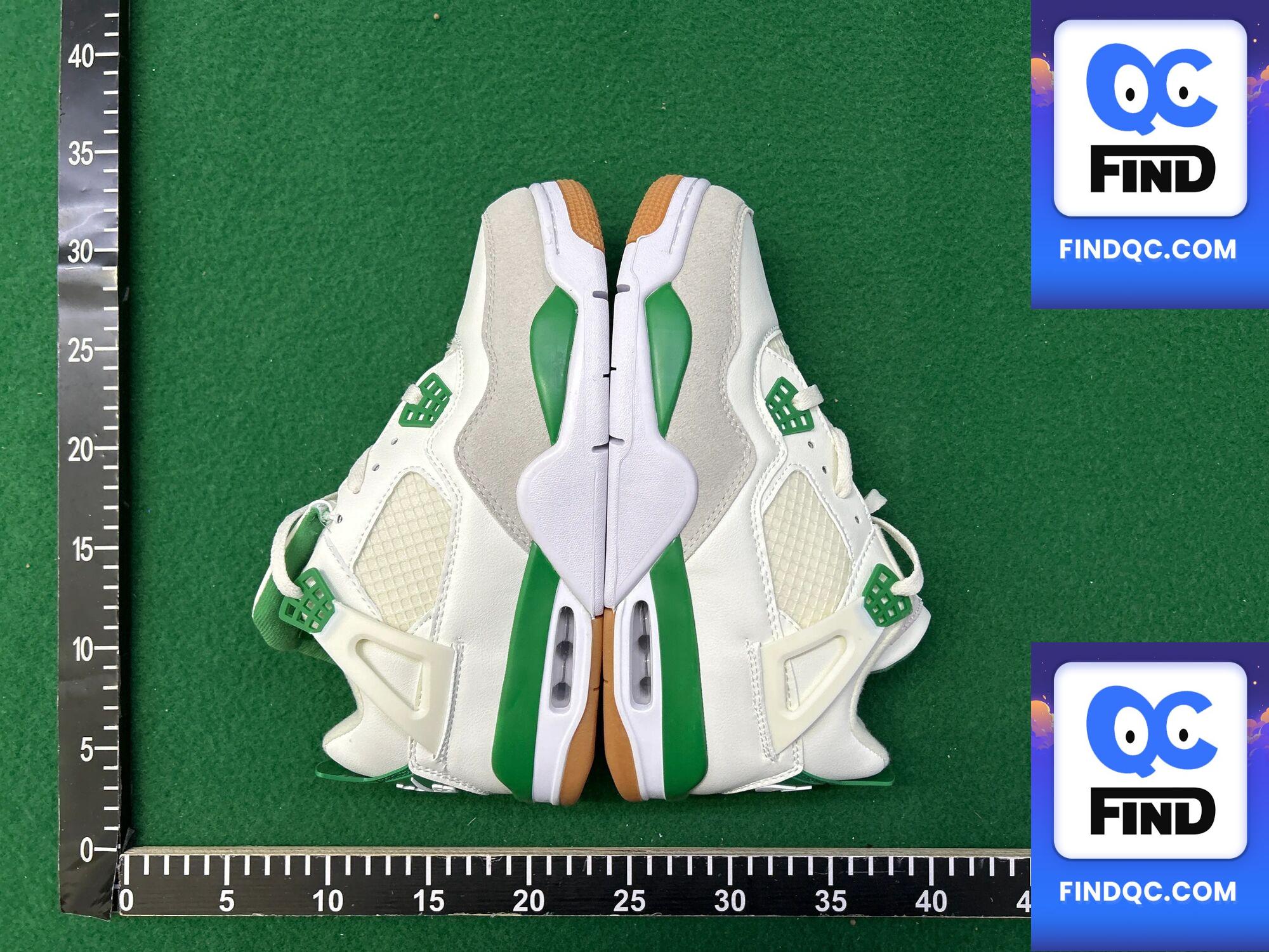 Nike SB Jordan 4 Pine Green QC