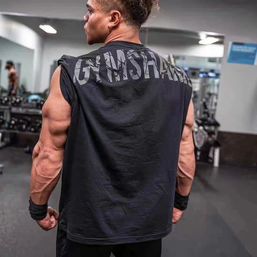 Power t-shirt 健身运动短袖宽松版型弹力棉纤维T恤男