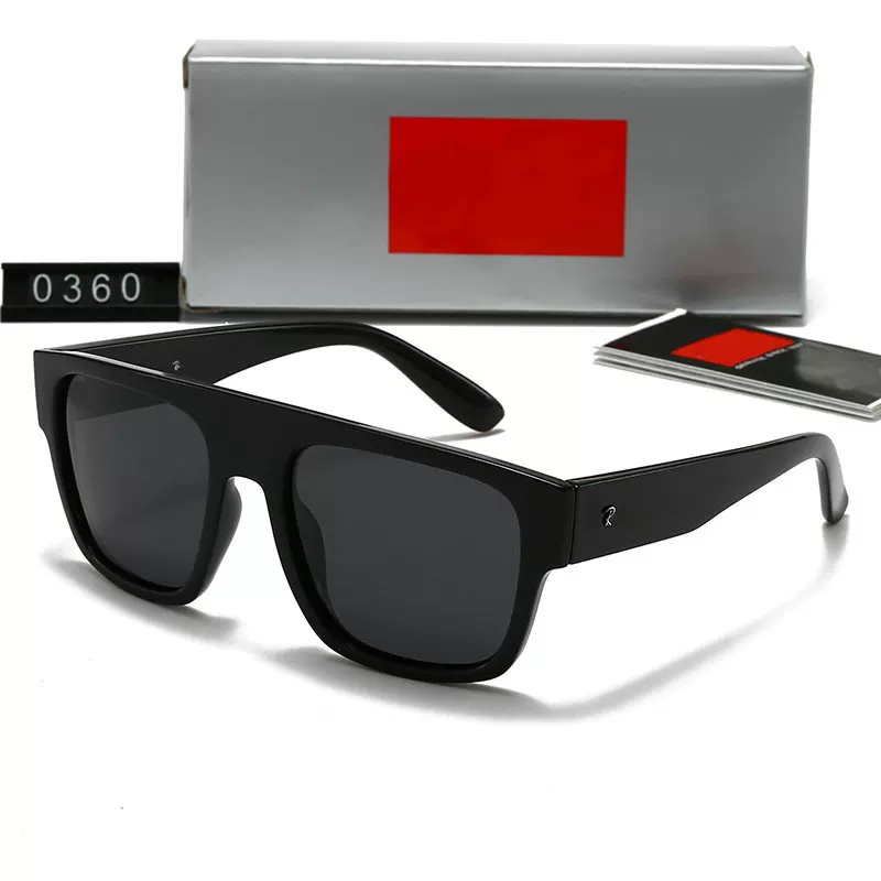 New fashionable polarized men's sunglasses for travel, sun protection, leisure, women's thunder, gorgeous fashion, UV resistant glasses