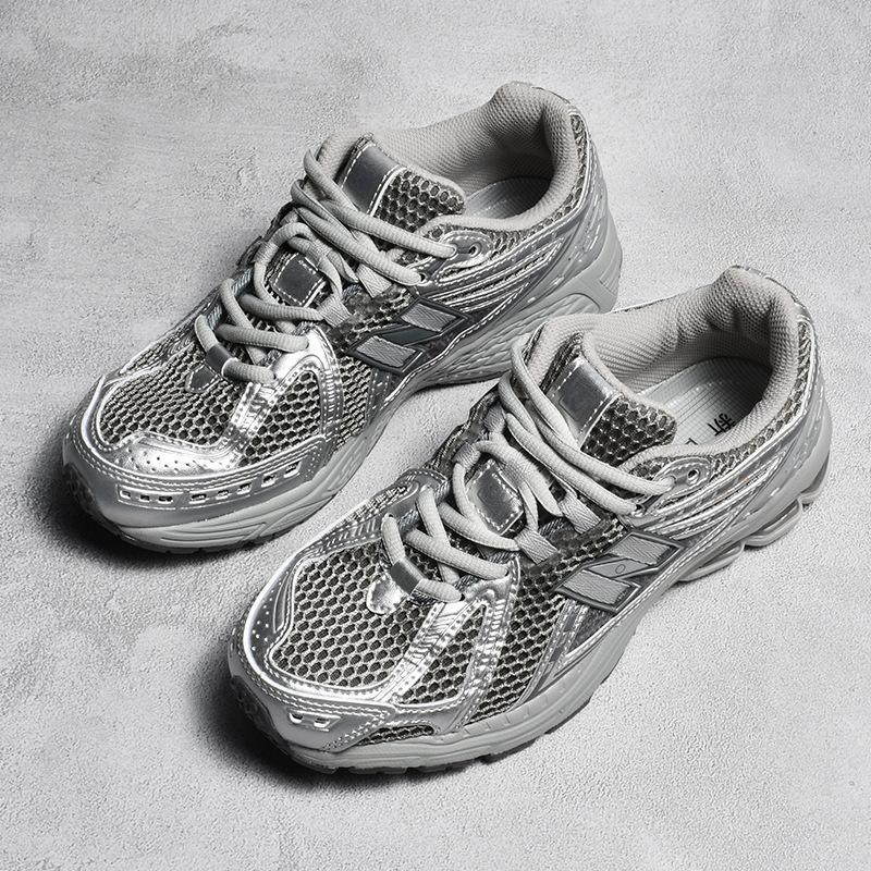 Official Putian 1906R Retro Sports Running Shoes for Men and Women, Genuine Heightening Wear-Resistant Outdoor Wear N-Shaped Shoes Mesh