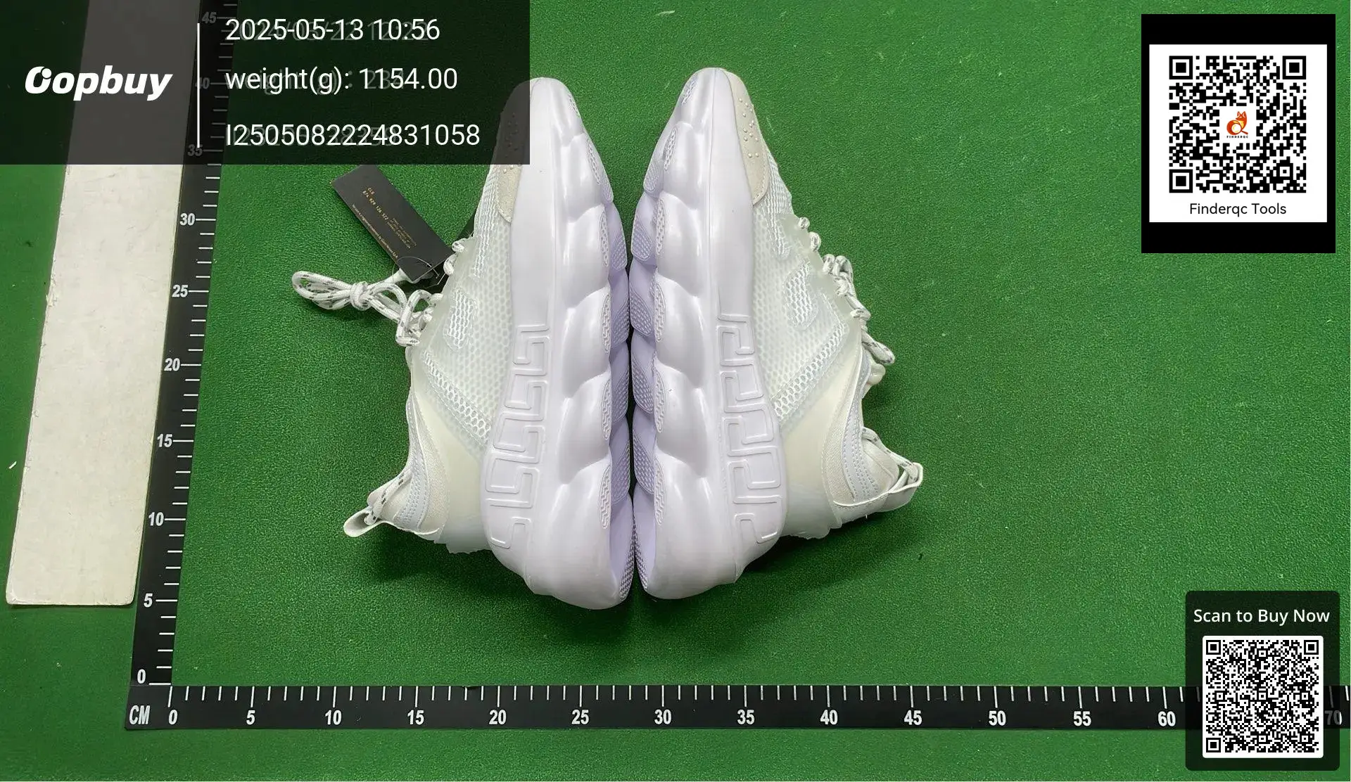 Versace Chain Reaction Sneakers White