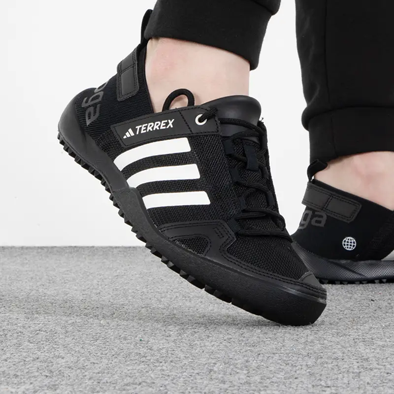 Adidas Official Flagship Sandals Men's 2025 Summer New arrival Authentic Sports Shoes Outdoor Wading Shoes Beach Shoes