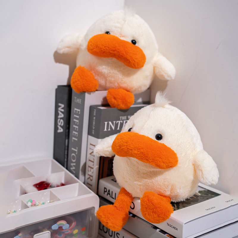 Net red sad big mouth duck plush toy chubby doll girl doll children accompany gift holiday wholesale