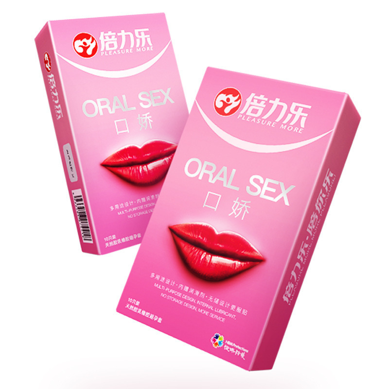 Beilele Second Generation Oral Condom, Oral Sex Condom, 10 Pieces, Peach Flavor, One Piece Drop Shipping