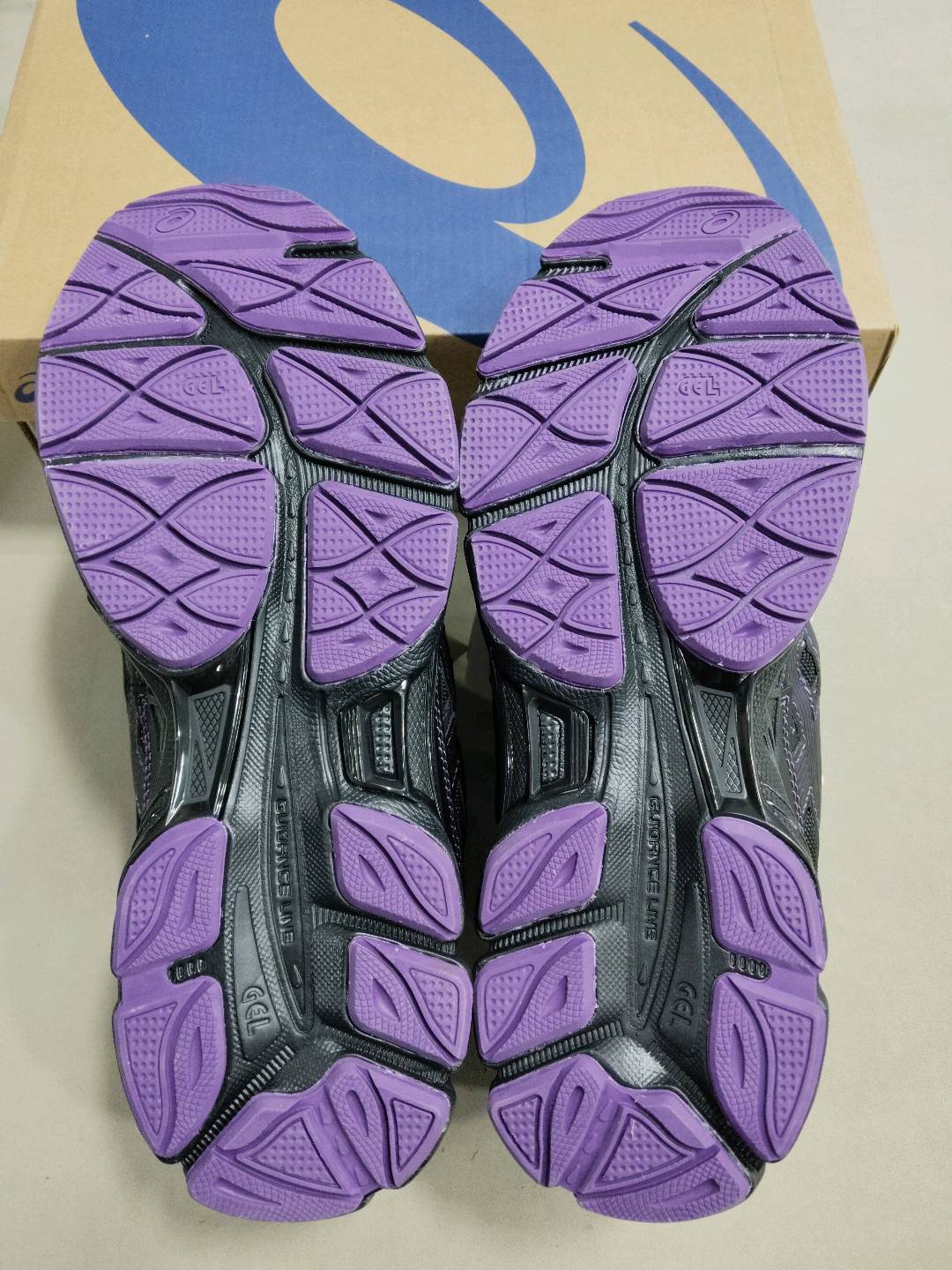 Asics Gel-Kayano 27 Black Purple QC