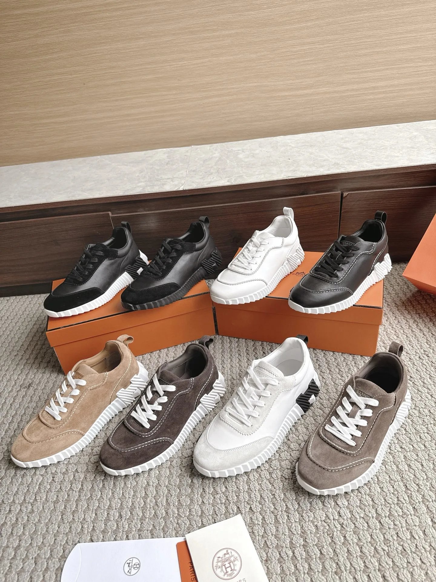Hermes Bouncing sneakers Foto QC de WEIDIAN na Qualit.ly