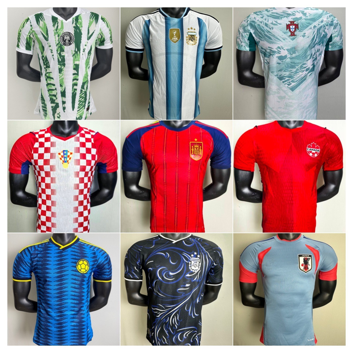 Argentina FIFA World Cup Jersey Fotografie QC de pe 1688 pe Qualit.ly