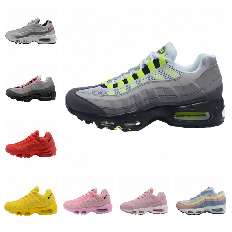Putian Cross-Border Foreign Trade Air Max 95 Air-Cushioned Shoes Men's Shoes Men's Sports Shoes Unisex Running Shoes