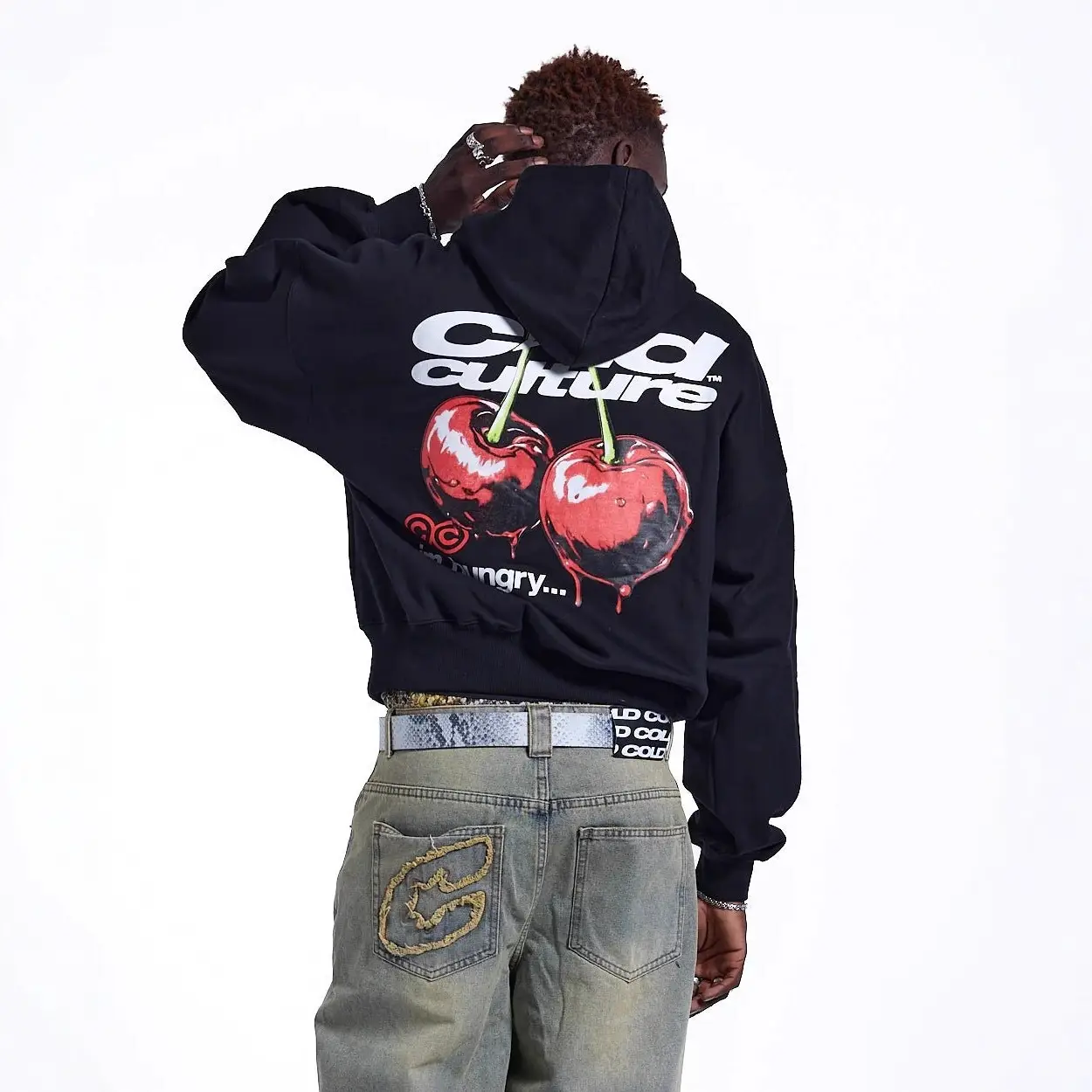 Egg Hooded Sweatshirt Autumn and Winter Skims Layered High-End Pullover Letter Pattern Print New Dark Inner Wear