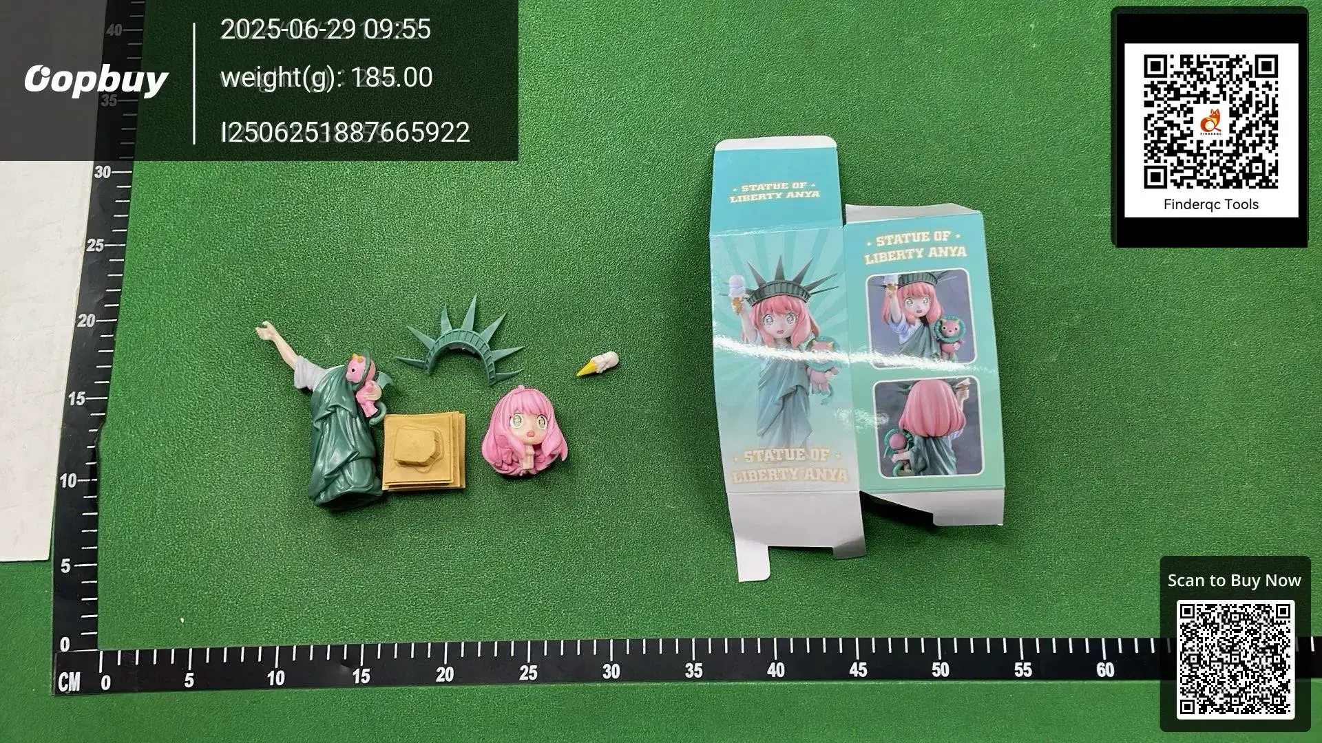 Statue of Liberty Ania Spy Play Home Handmade Animation Beauty Chassis Desktop Toy Ornaments Wholesale