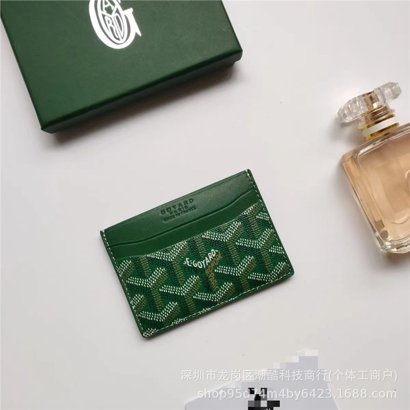 Doka factory foreign trade packaging 5 card position bag change double-sided direct batch with storage direct fashion brand leather pu in stock