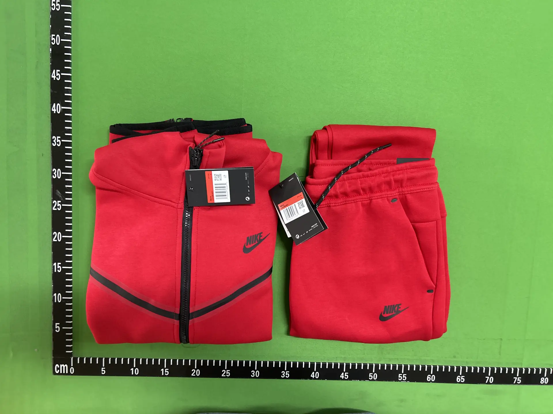 Nike Tech Fleece Tracksuit Red