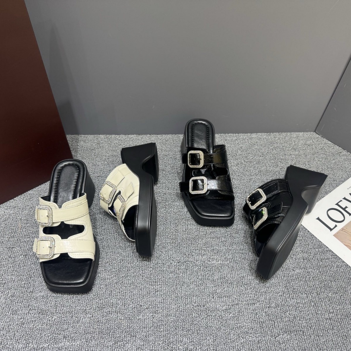 First-Layer Cowhide Woven 2026 Summer New Fashion Sandals for Petite Individuals with Chunky High Heels