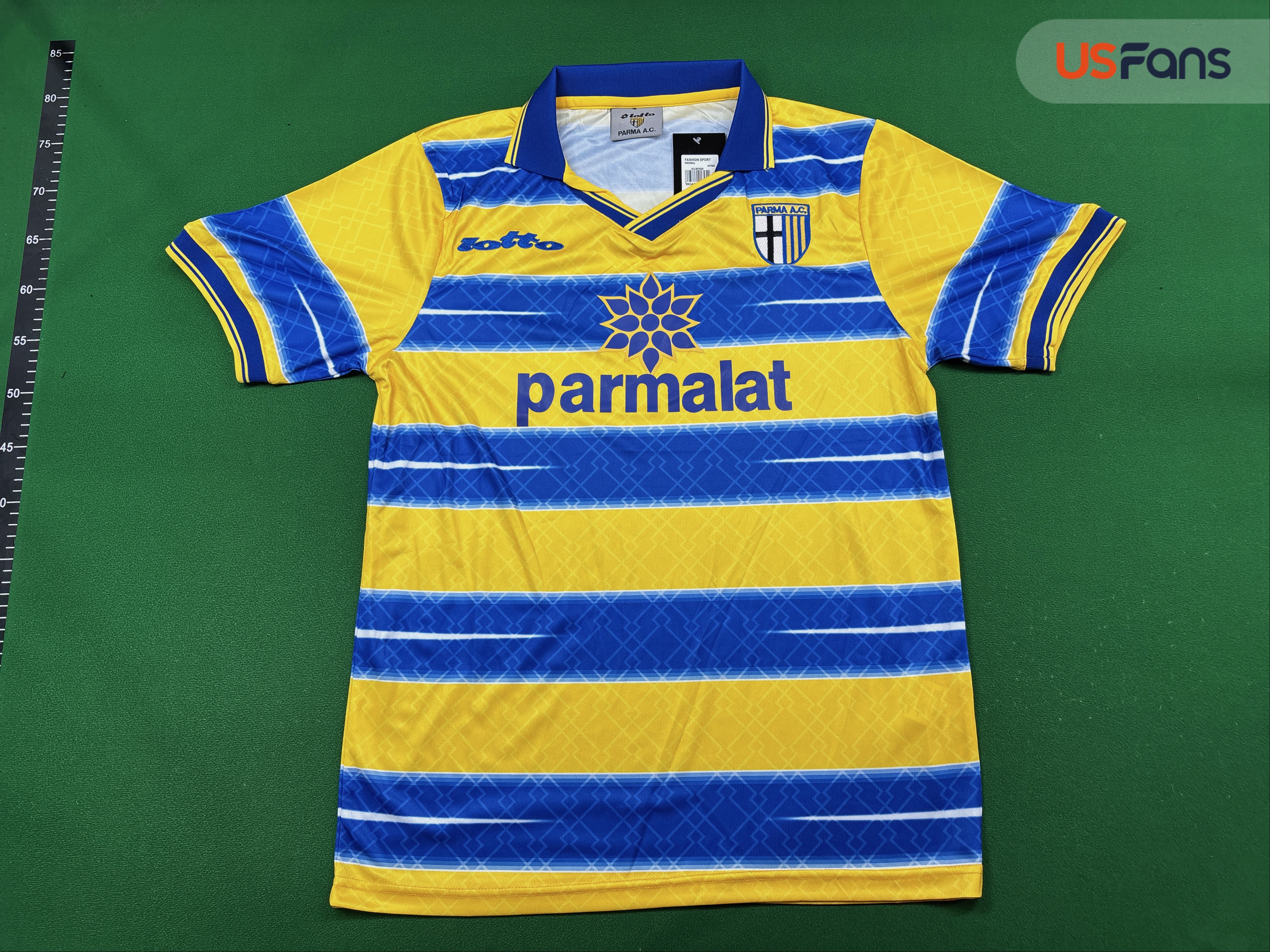 Lotto Parma AC Parmalat Retro Football Jersey — foto QC 2