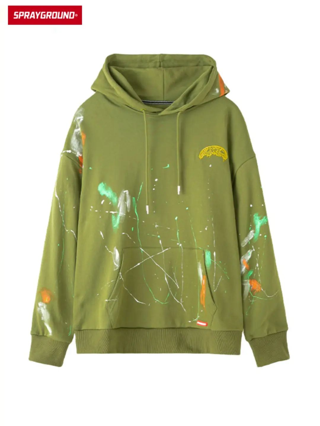 [Special Sale] Sprayground Splash Ink Design Sweatshirt Women Loose Trendy Couple Hoodie Men Hiphopw0813