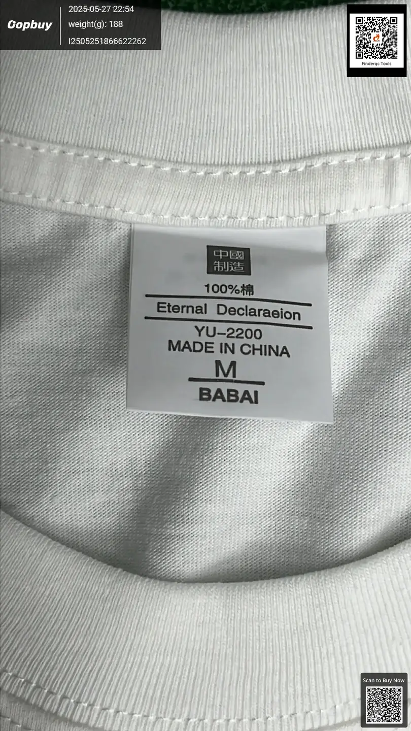 Xiao Chen Story More 260g Heavy weight pure cotton ! Niche Students Couple Versatile Styles Stylish Short Sleeves T-Shirt