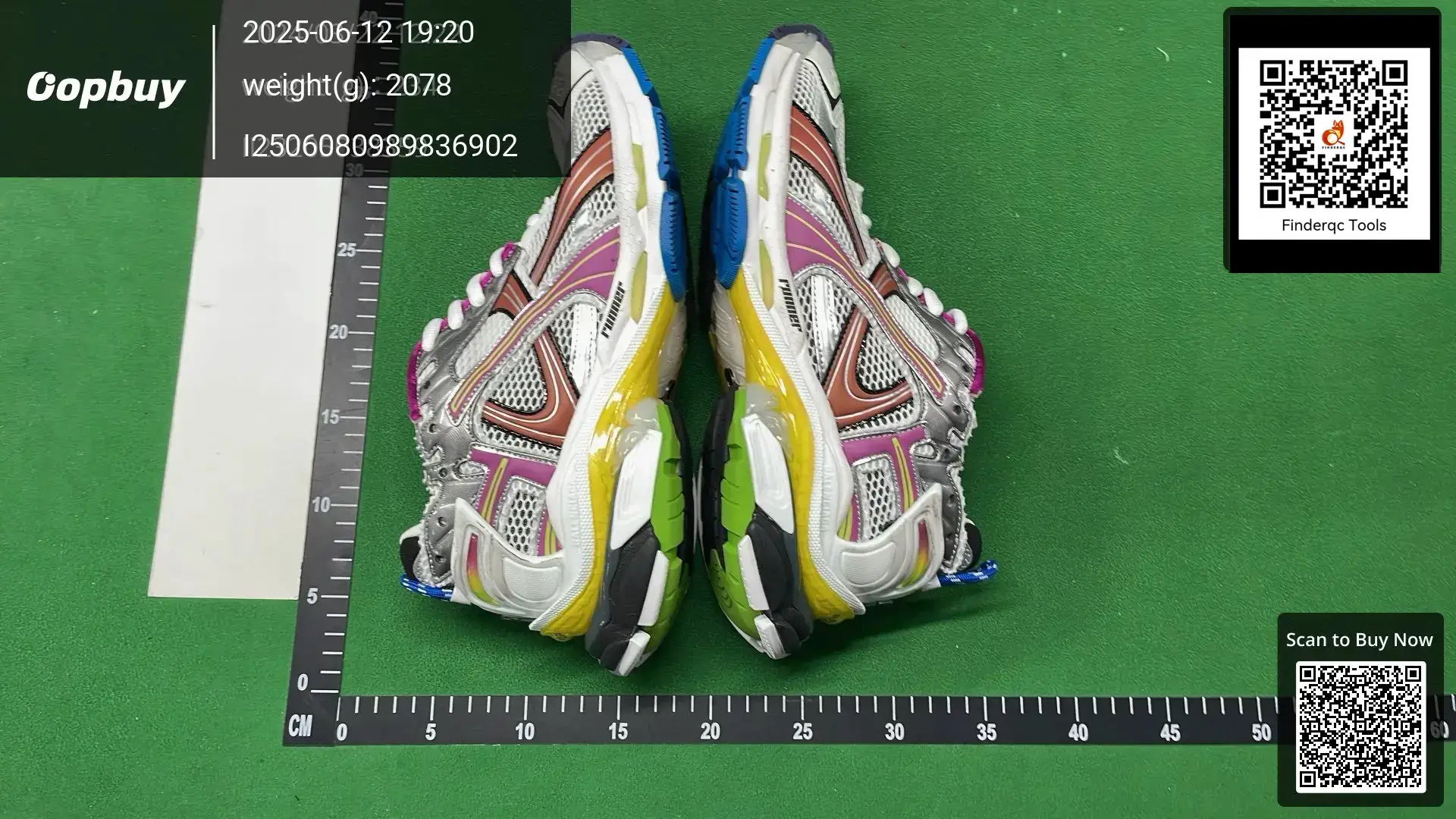 Balenciaga Runner Sneakers White Pink Yellow