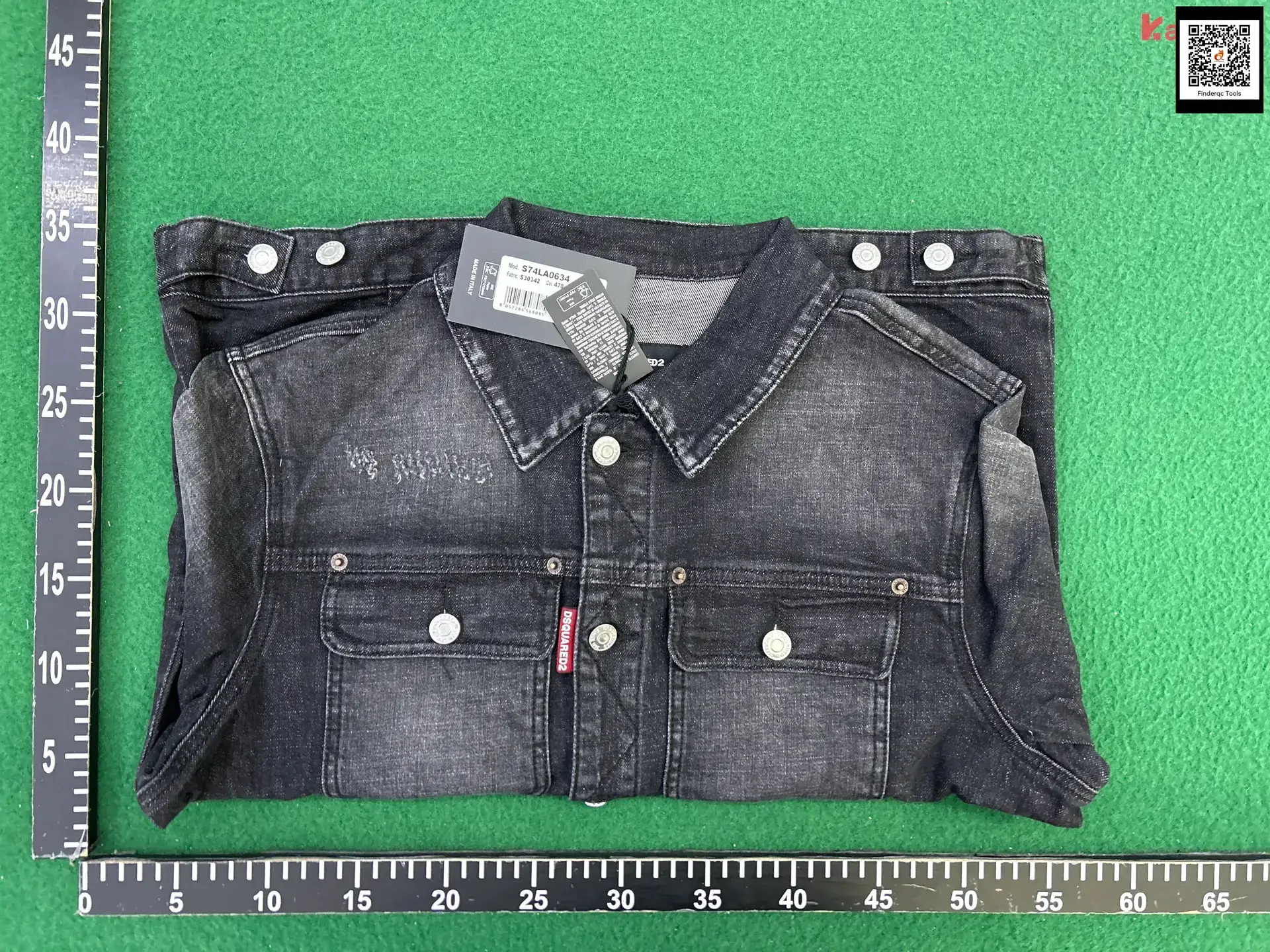 2024 autumn and winter fashion washed tight male god personality nightclub fashion rainbow D2 Denim coat men