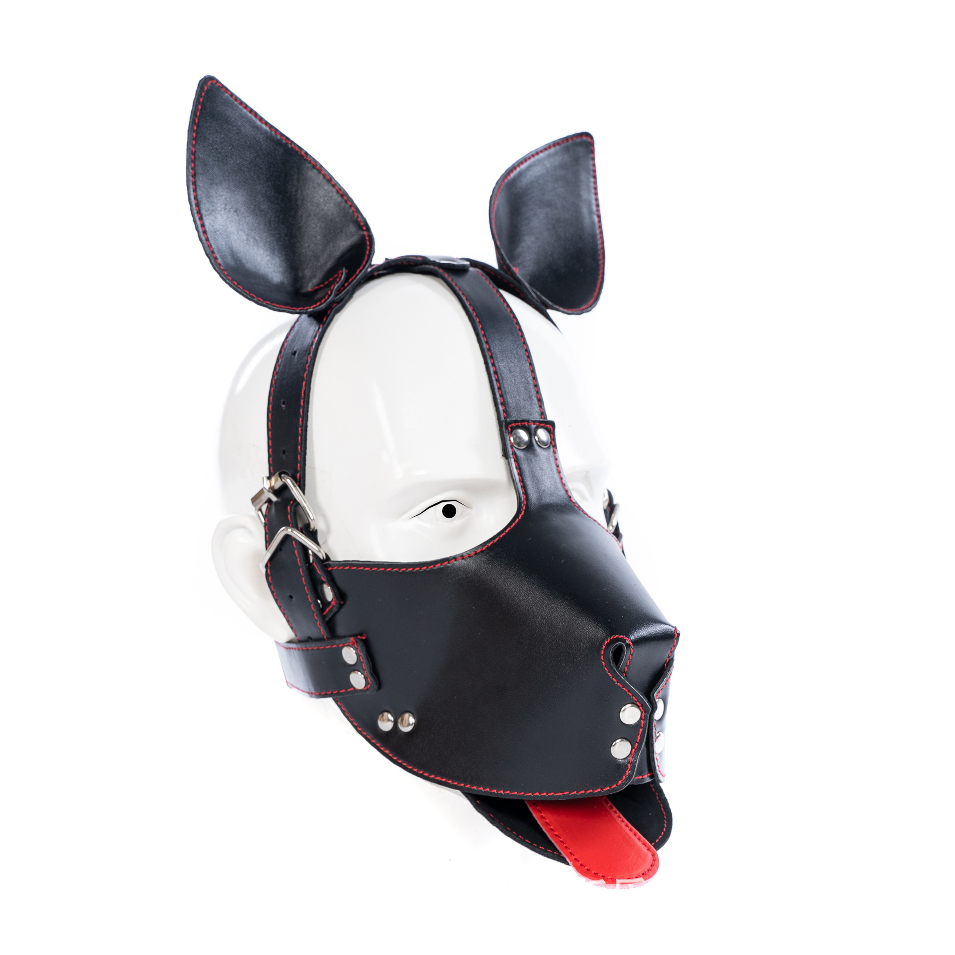 Adult eye mask dog head mask collar dog slave training European and American hot sex toys props protective cover cross-border