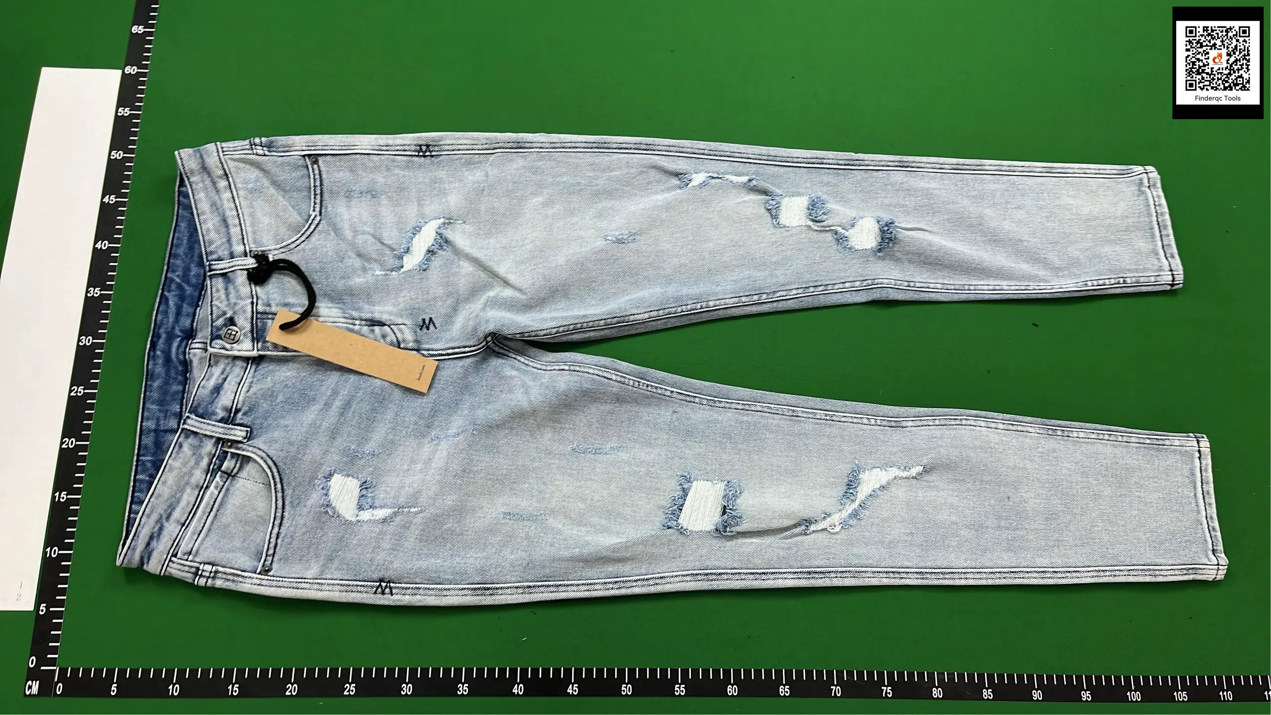American Trendy Ksu New arrival Light Color Washed White Scratched Holes Denim Men's Elastic silm Skinny Jeans Pants