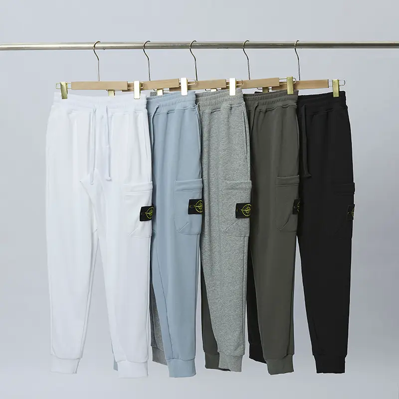 Cross-Border Stone Island Classic Compass Badge Functional Pants Set Island Men's and Women's Crewneck Sweatshirt