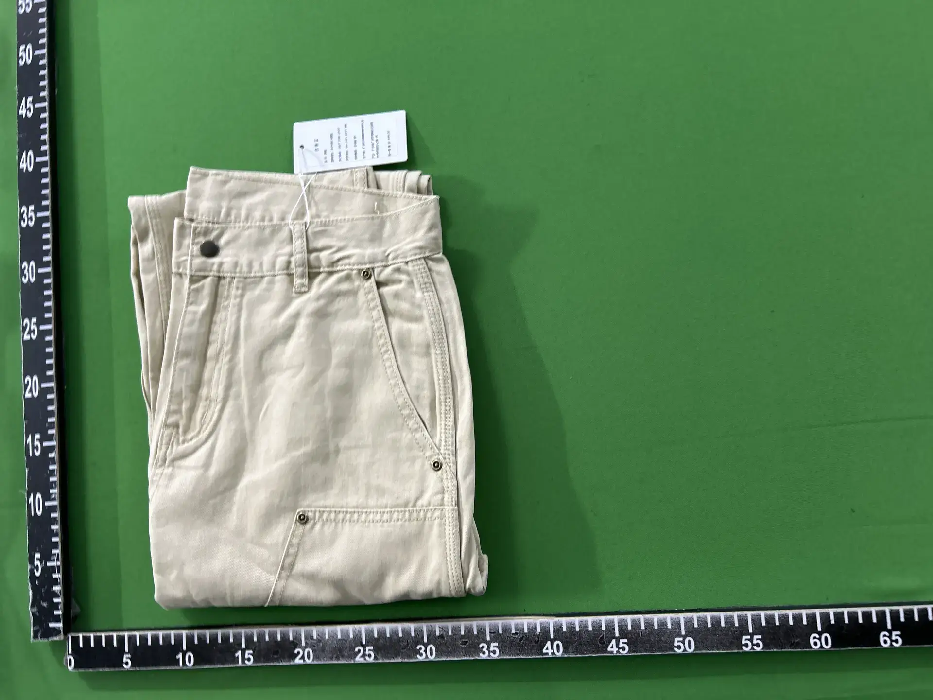 Trs Men's Clothing | 25Ss Japanese Style Retro B01 Washed Distressed Double Knee Logging Cargo Pants Loose Straight Pants for Men