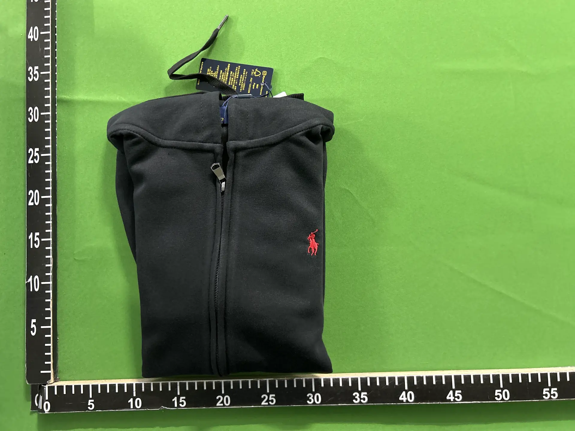 Polo Ralph Lauren Full Zip Hoodie Black