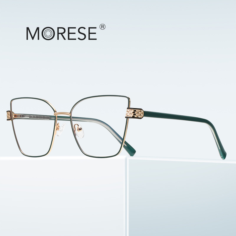 New Nordic Fashion Anti-blue Glasses 3139 Plain Decoration Trend Hand-painted Flat Mirror Cross-border Factory in stock