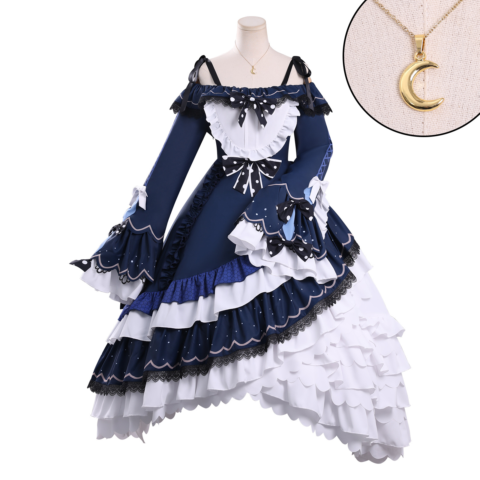 Magic Girl's Witch Trial Cosplay Costume Natsume an'An Lolita Full Set Cosplay Game Anime Outfit